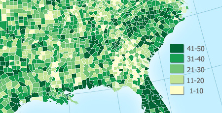 example choropleth
