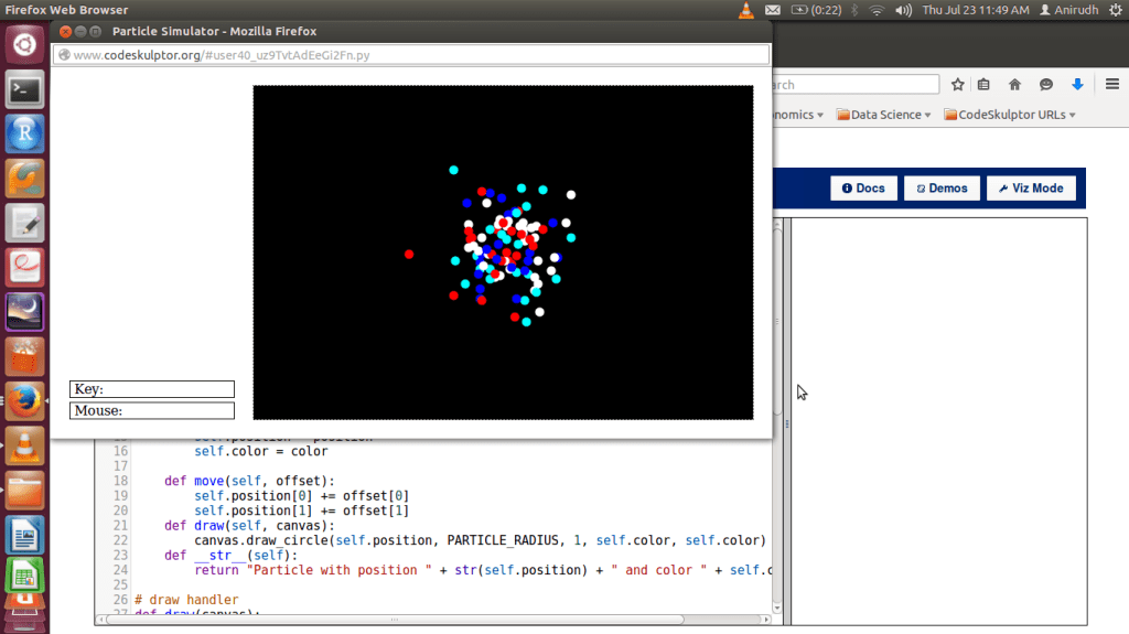 Object Oriented Programing with Python – Particle Diffusion&nbsp;Simulation